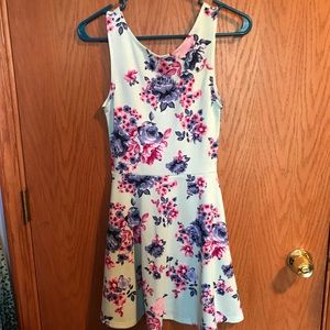 Summer floral dress